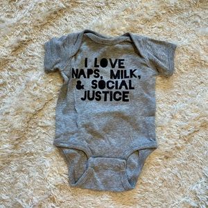 Social Justice Baby Onesie - 6 months